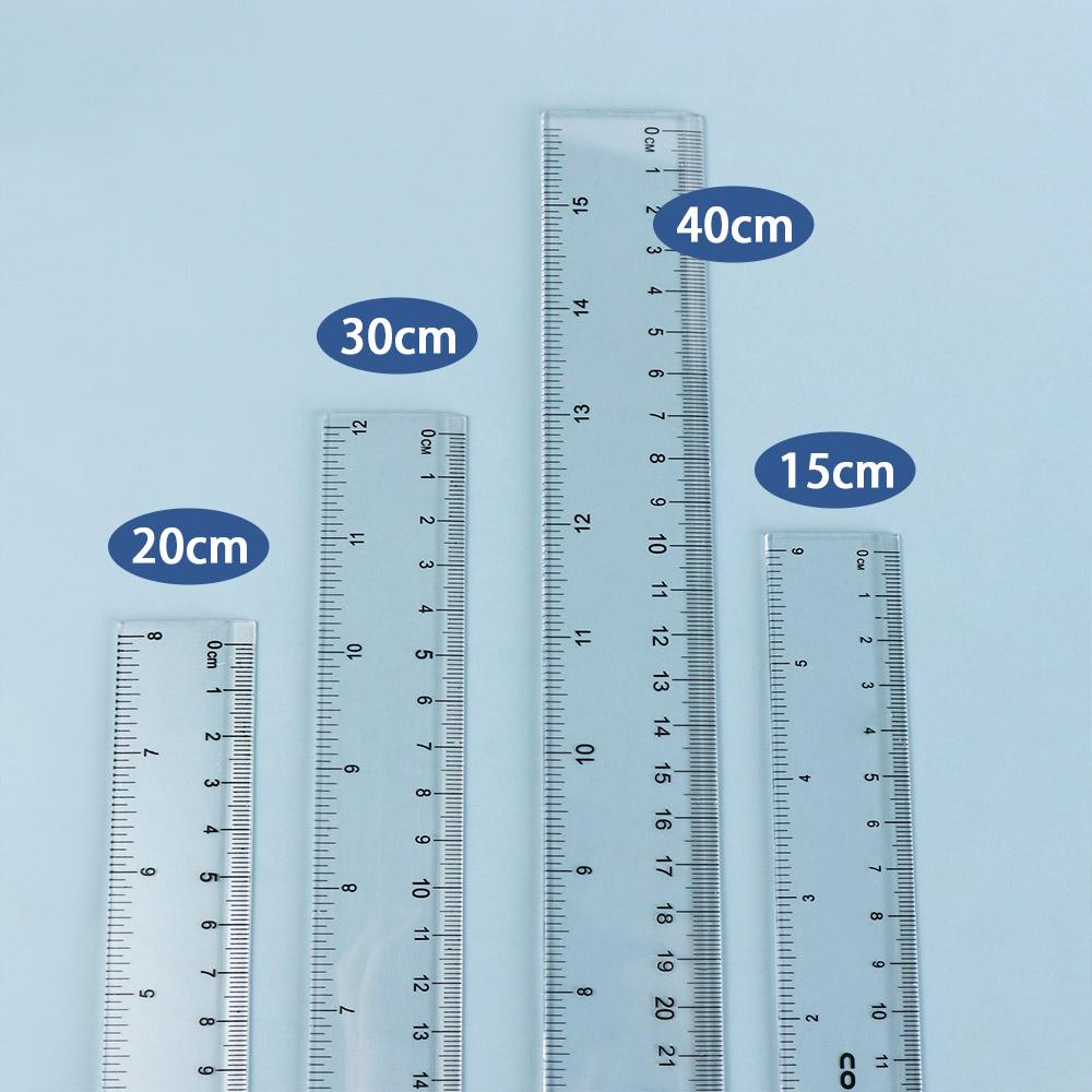 Multifunction Measuring Ruler Plastic Drawing Ruler Drawing Tool Straight Ruler  Office