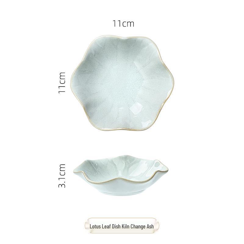 Japanese Retro Ceramic Dipping Dish for Seasoning, Snacks, and Soy Sauce