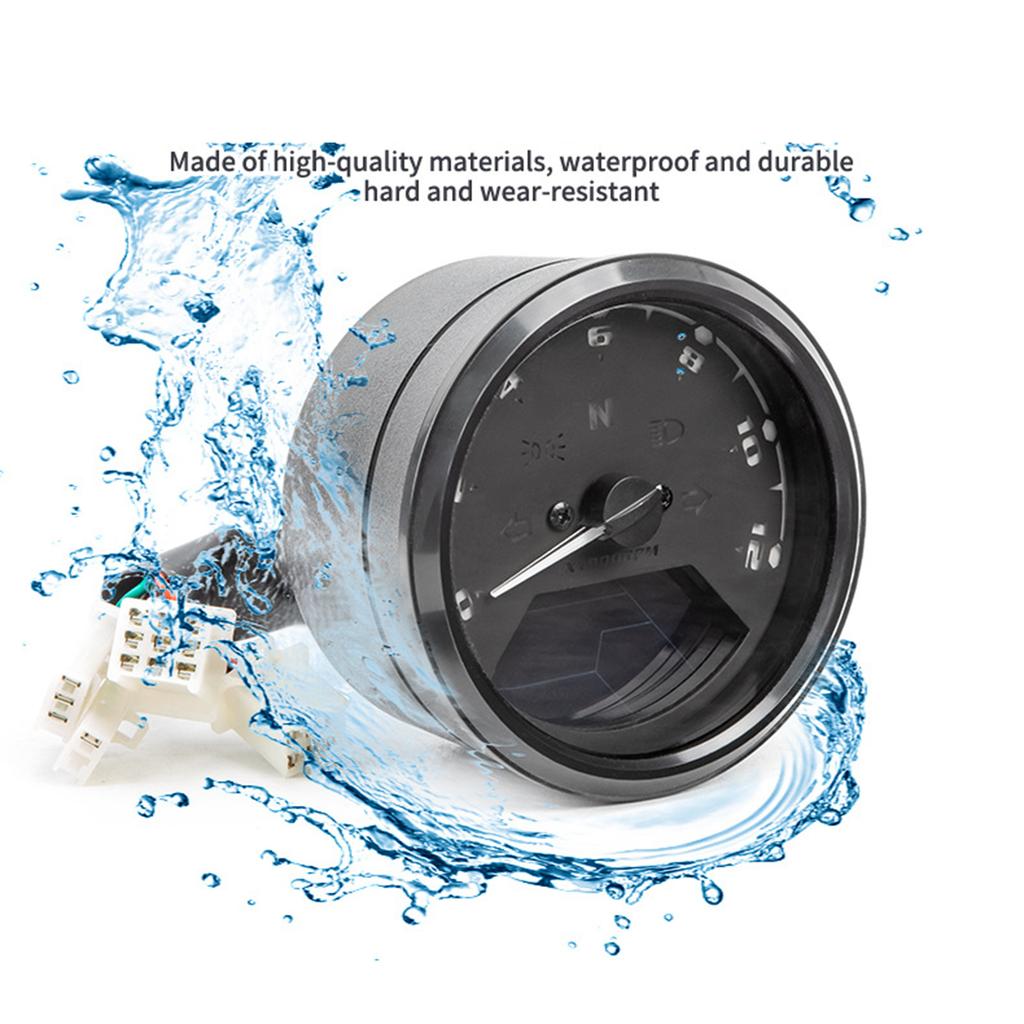 Универсальный мотоциклетный тахометр, одометр, спидометр, измеритель скорости, ночник, подсветка, модификация, инструмент для CG125