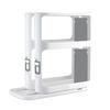 Cabinet Storage Rack Pull and Rotate Spice Rack Organizer 2 Double Decker Shelves for Storing