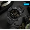 SANDA New Electronic Meter Movement Fashion Trend Men's Middle School Students Watch The Night Light Waterproof Watch