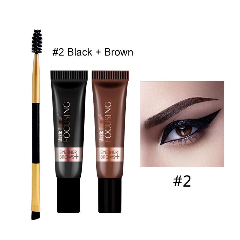 Косметический крем, жидкий водонепроницаемый длительный макияж, гель для бровей, подводка для глаз, усилитель бровей