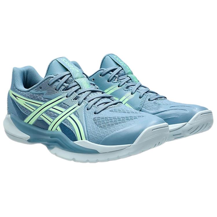 Asics POWERBREAK FF Дышащая Поддержка Легкие Бадминтонные Кроссовки Мужские Синие 1071A101-401