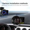 F15 Автомобильный HUD HeadsUp HD Дисплей OBD GPS Двойная система Многофункциональный ЖК-дисплей