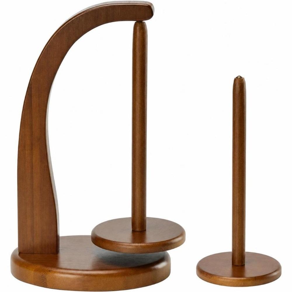360° Rotatable Yarn Holder Wooden Yarn Spinner Gift Magnetic Spool Holder Crochet