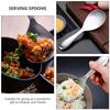 Сервировочная ложка Лопатка для риса Ложки для супа Кухонная утварь Гаджеты для кухни Половник Нержавеющая посуда с антипригарным покрытием Вертикальная