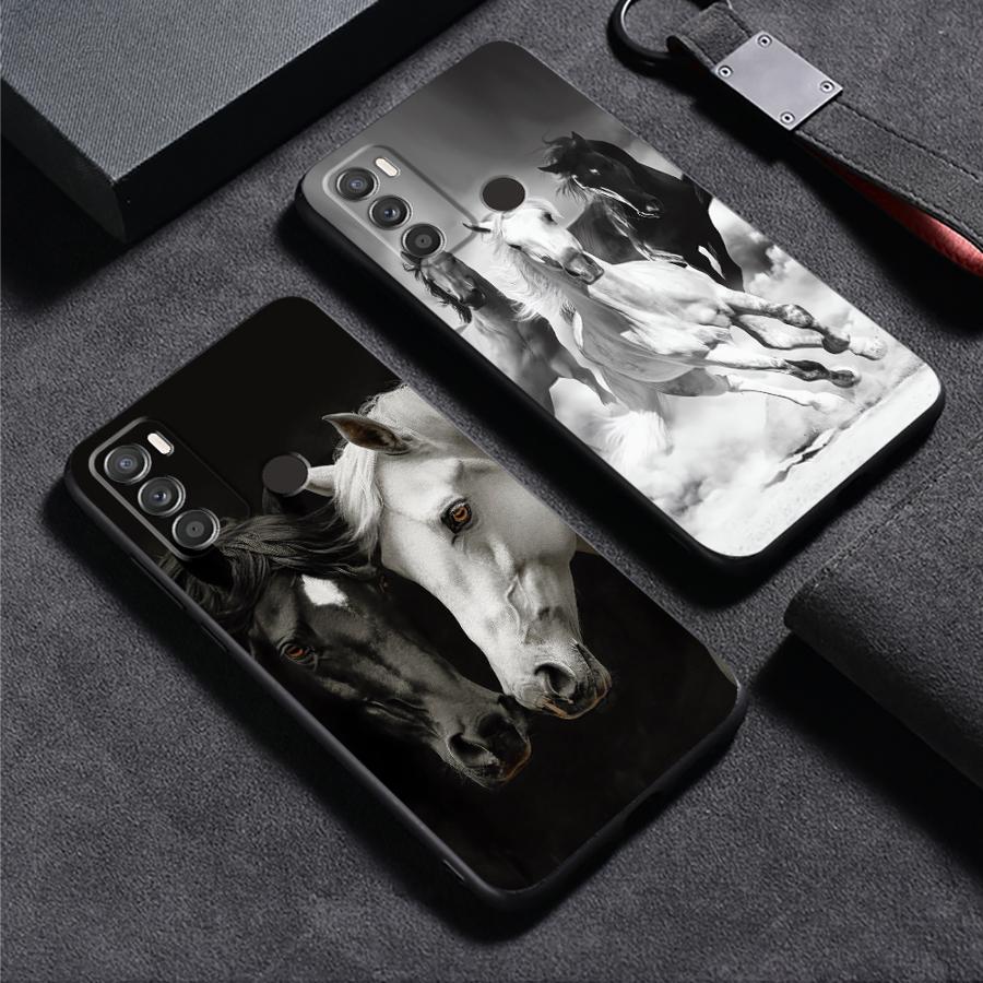 Чехол для телефона для Motorola Moto G52 G71 G60s Edge 20 Pro 30 Lite G22 Edge40 G53 G30 G73 G50 G32 G51 The Horse