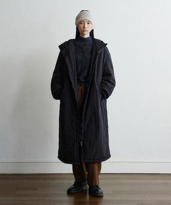 Monochrome Riv Padded Coat (Black)