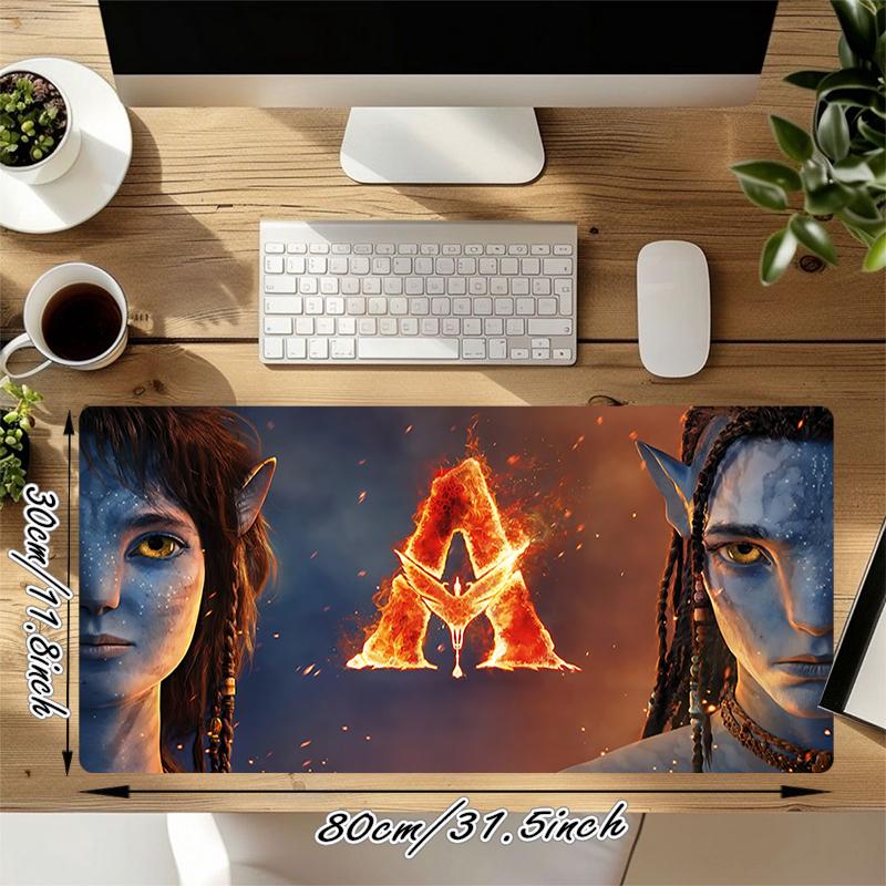 1Pc Avatar Frontiers Pandora Gaming Mouse Pad Keyboard Desk Mat Non-slip Rubber Lock Edge Waterproof Computer Mousepad for Office Home Decor S1571