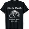 Маска чумного доктора Чума Черная смерть Европейский тур Футболка