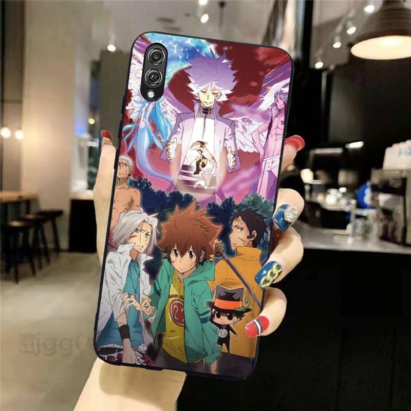 Чехол для телефона Hitman Reborn с аниме для Honor 70 50 20 7S X9 X8 X7 Magic 4 3 Pro, мягкий черный чехол для телефона