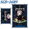 Jojo'S Bizarre Adventure Poster Scroll Painting Peripheral Hanging Painting Bedside Living Room Background Wall Cloth Painting