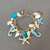 New Korean Fashion Vacation Style Bracelet Tide Beach Ocean Bohemian Style Bracelet Starfish Shell Bracelet