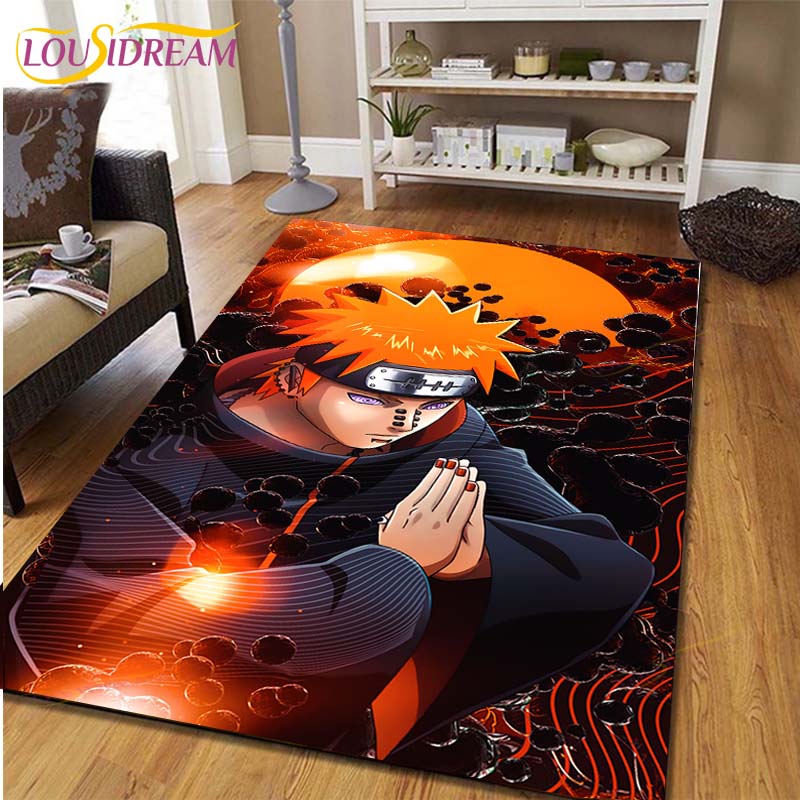Аниме Наруто узор ковры гостиная противоскользящий коврик детские коврики для спальни коврик для йоги большой ковер декор