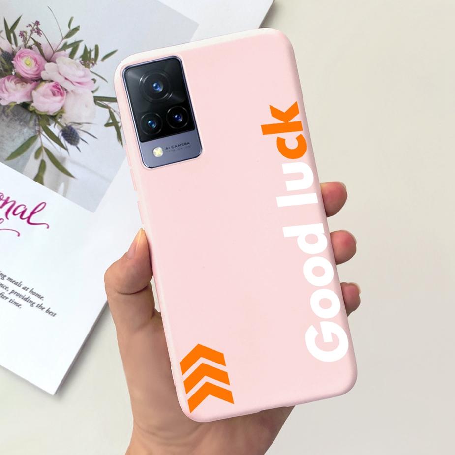 Для Vivo V21 4G Чехол V2066 V2108 Милый Мультяшный Динозавр Чехол Мягкий ТПУ Чехол для Телефона Для Vivo V21e V 21 e V2061 VivoV21 Fundas Coque