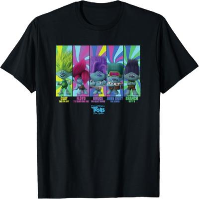 Футболка с участниками группы BroZone из мультфильма DreamWorks Trolls Band Together