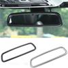 Carbon Fiber Style / Silver For BMW 3 4 Series X1 X5 X6 F15 F16 F25 F30 F31 F34 F32 F33 F36 Interior Rearview Mirror Cover
