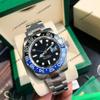 Мужские механические часы Lao Jia Cola Circle Green GMT 3285