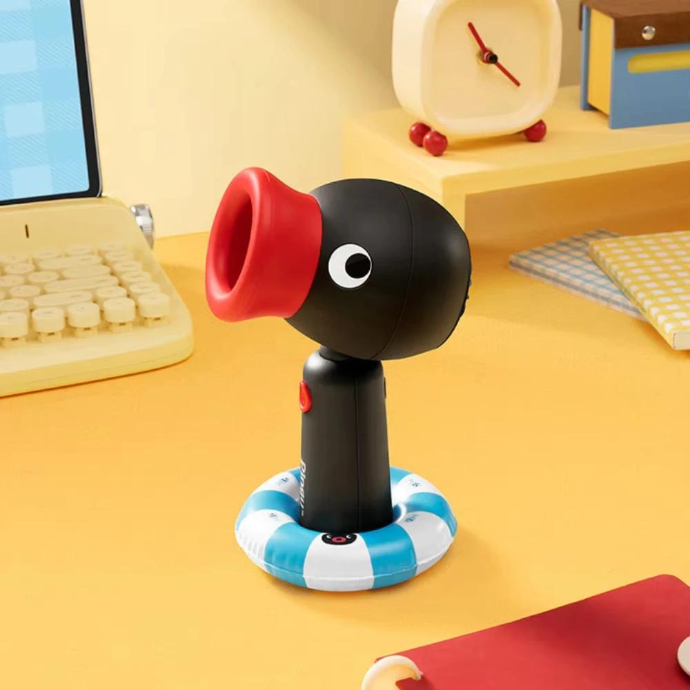 Мини-вентилятор Pingu на 2000 мАч для лета, портативный мини-USB ручной вентилятор, детский и женский подарки на день рождения
