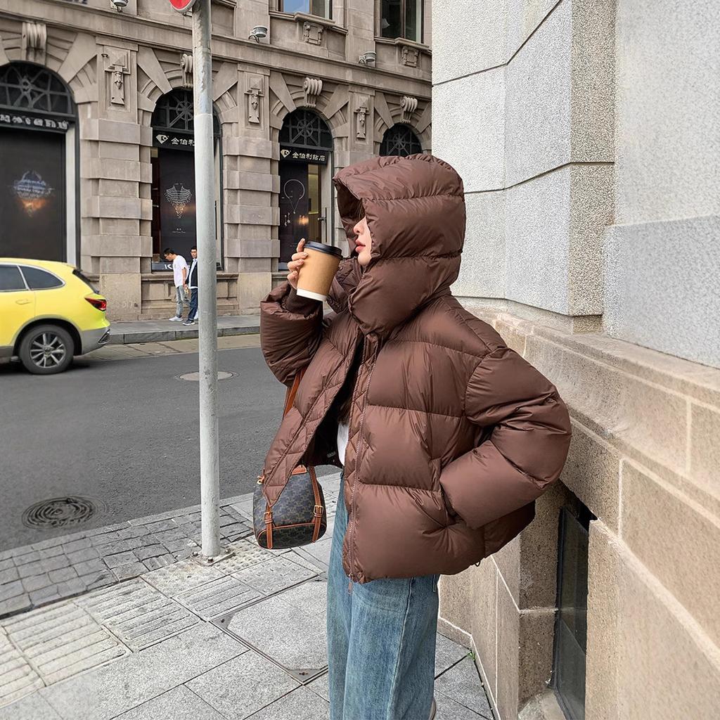 Annual Down Cotton-padded Clothes Women's Short Fashion Cotton-padded Clothes Loose Design Jacket