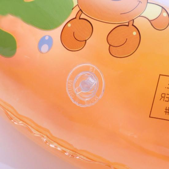 Кольцо для плавания для малышей из ПВХ, хорошее уплотнение, практичная полупрозрачная печать, плавающий круг