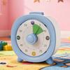 Round/Square Countdown Alarm Clock 60 Minutes Kitchen Timer Visual Timer  Kids Children Reminder