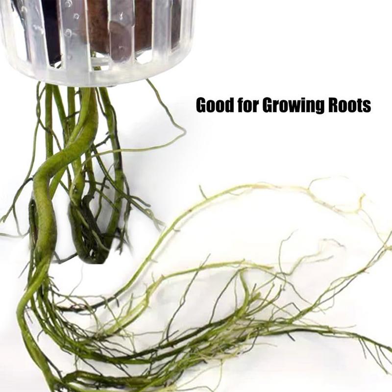 2pcs Fish Tank Planting Cup Hydroponic Support Basket Water Grass Aquatic Plant Holder Flower Pot Hanging Aquarium Accessories