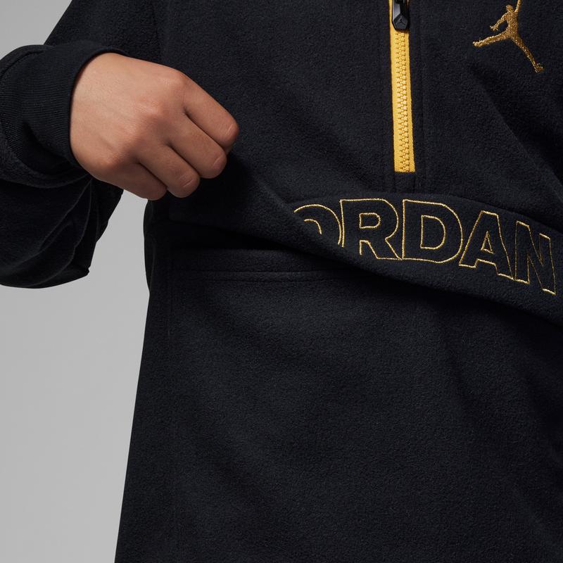 Jordan Kids Sweatshirts Lapel Moderate FD9360-010