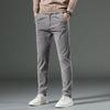Мужские вельветовые брюки Slim Fit Мужская одежда Эластичные повседневные брюки Модные мужские деловые рабочие брюки