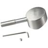 Stainless Steel Lever Handle 42mm Water Tap Handle Faucet Handle  Bathroom