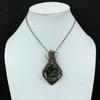 Подвеска Ocean Jasper, подвеска из медной проволоки с драгоценным камнем, потрясающая медная бижутерия, совершенно новая подвеска ручной работы, потрясающий подарок для друга