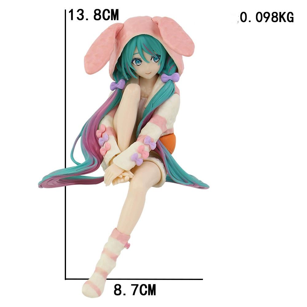 Anime Figure Wedding Dress Action Figures Kawaii Swimsuit Vocaloid PVC Collectible Model Playthings Girl Gift Idea