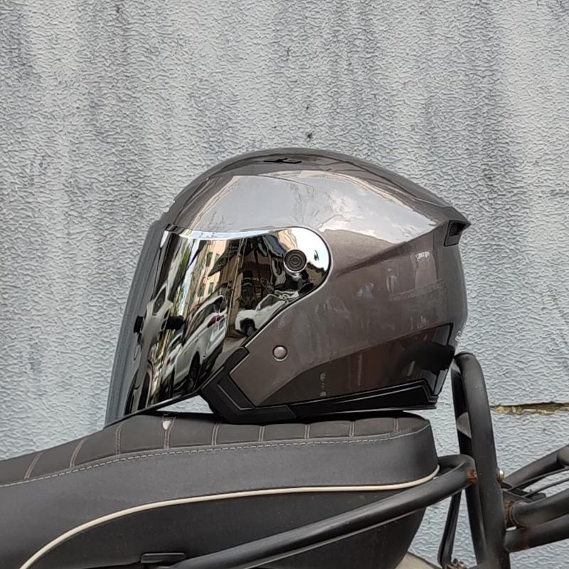 Мотоциклетный шлем, мужской и женский, всесезонный, capacete para motocicleta cascos para moto, с двойными линзами