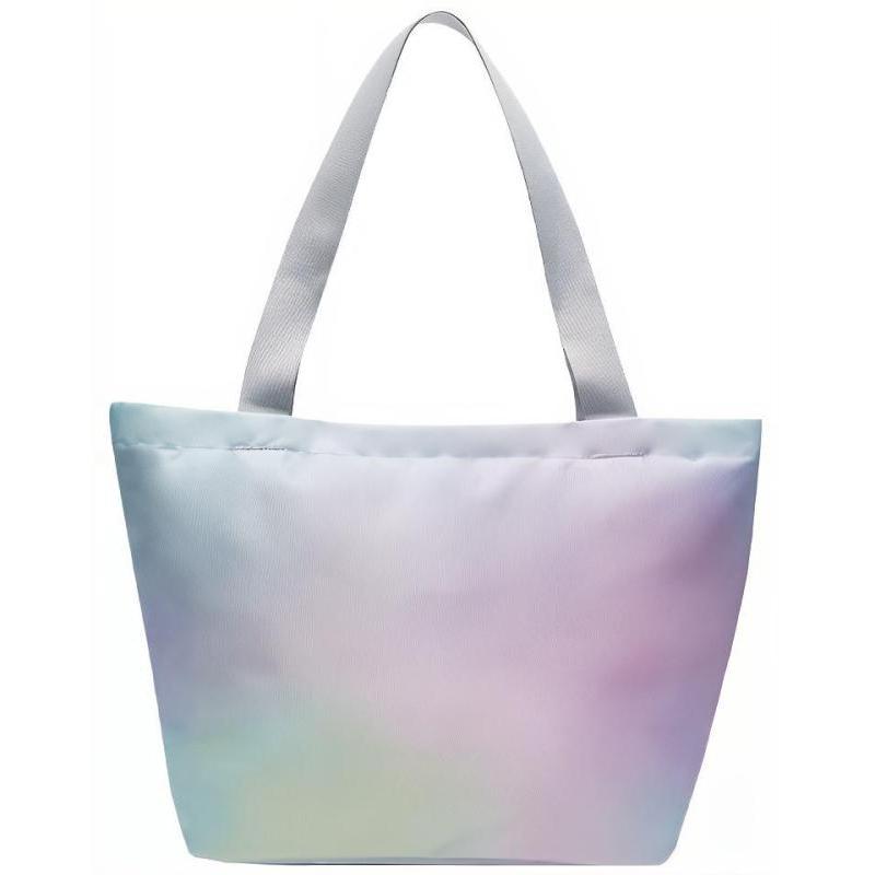 Nike Тканевая сумка-тоут Tanjun Сумка для покупок Сумка-тоут Сумка через плечо Обычная Женская Бело-золотая Повседневная DB3245-043