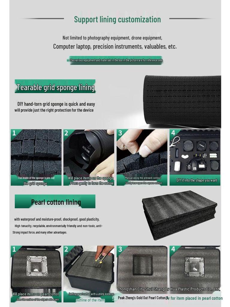 IP67 Waterproof Shockproof Camera Equipment Case