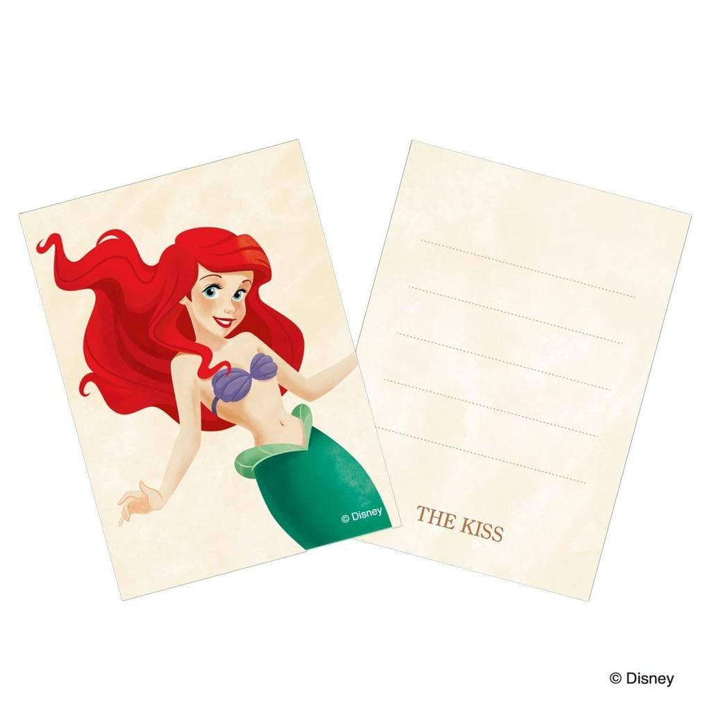 THE KISS 7 Little Mermaid Disney Princess BOX с сообщением Ariel Ring Simple [The Kiss] [Disney Collection] DI-SR1212CZ Нет. [Оригинальная открытка] Женщины