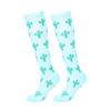 Cartoon Fruit Pressure Socks Breathable Sweat-Absorbing Sports Socks Shaping Leg Nylon Socks Running Socks