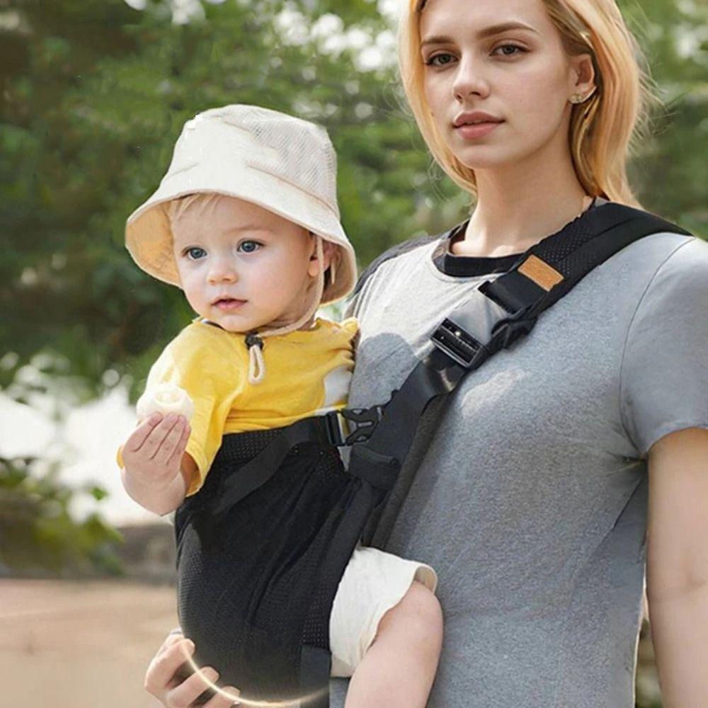 Новорожденный Спереди Держащий Младенца Слинг Рюкзак Однотонный Наплечный Переноска Детское Хипсит Новорожденный