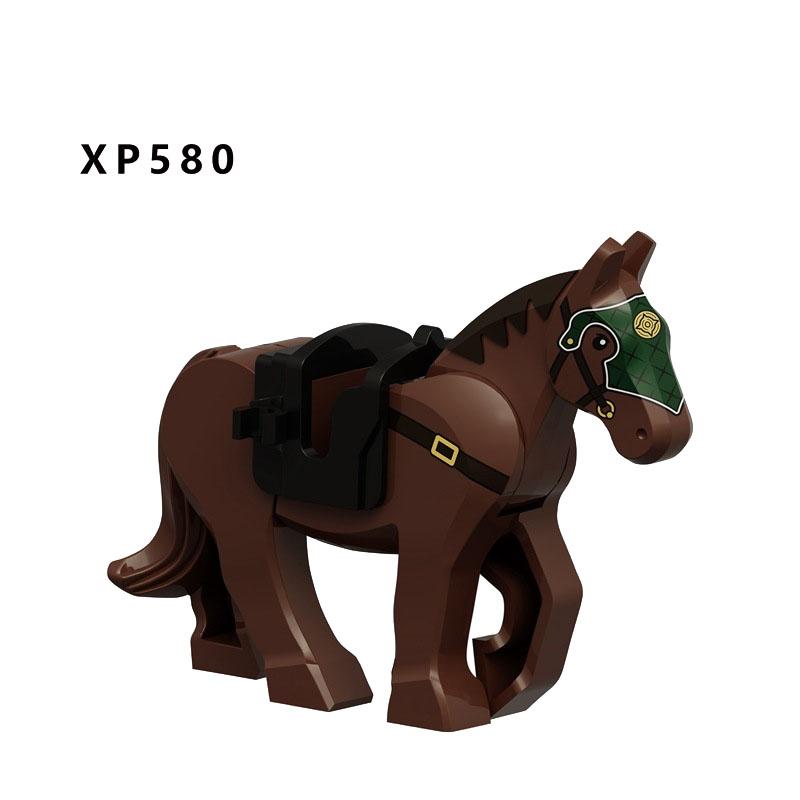 Средневековый Солдат Рыцарь Фигурка MOC Строительный Блок Зеленый Дракон Замок Пехота Орки Пират Римская Кавалерия Оружие Игрушки Подарки D122