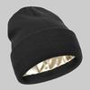Women S Double Lined Warm Knit Hat European Style Large Size Cold Cap