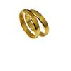 Natural Silver Band Ring 925 Sterling Silver Gold Plated Ring, Best Gift Single Ring Band