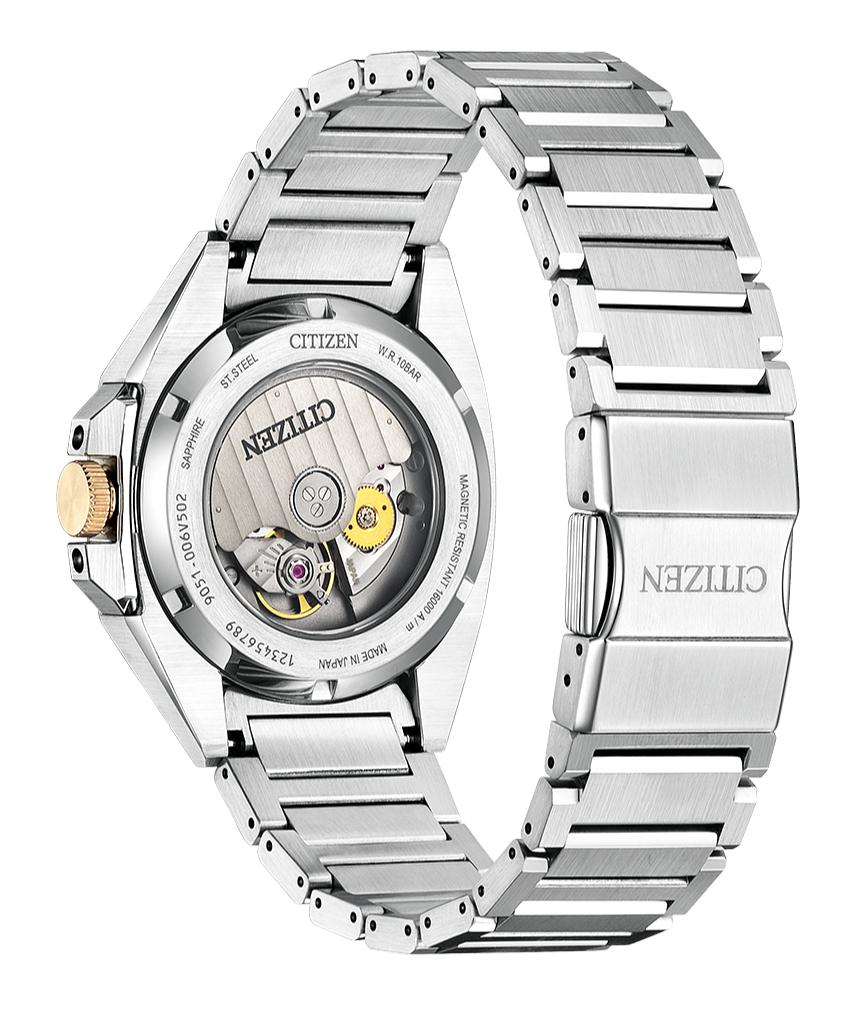 Citizen Мужские механические часы Series 8 40 мм с магнитной защитой NB6059-57P