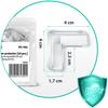 Ricokids 798400 Corner Protectors 10 Pcs Transparent