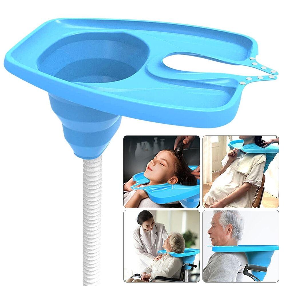 Portable Hair Washing Basin Foldable Hair Washing Tray Folding Shampoo Basin For Hair Salon