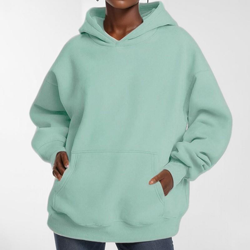 Womens Oversized Hooded Sweatshirt Long Sleeve Casual Loose Fit 2026 Style