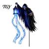 Festive Patio Lighted Displays Halloween Soul Harvester Solar Garden Stake Light, Animated Ghost Lantern with Spooky Yard Decorations Flowing