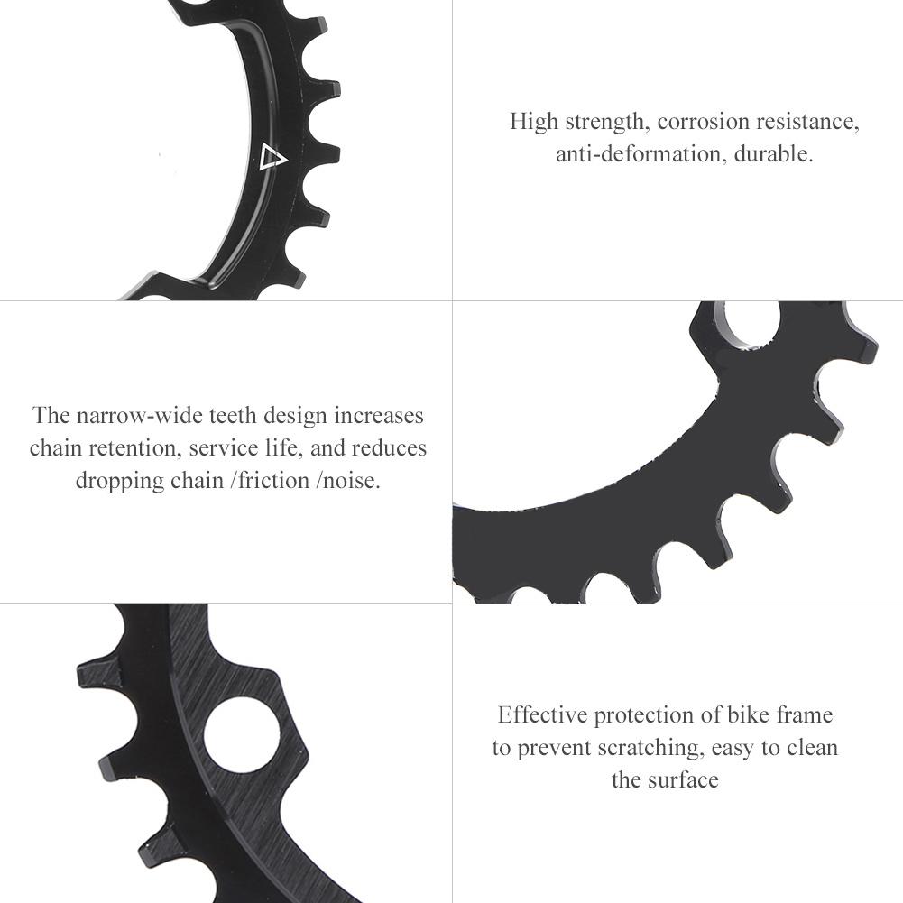 96BCD велосипед узкая широкая круглая передняя звездочка ремонтная передняя звездочка для горного велосипеда