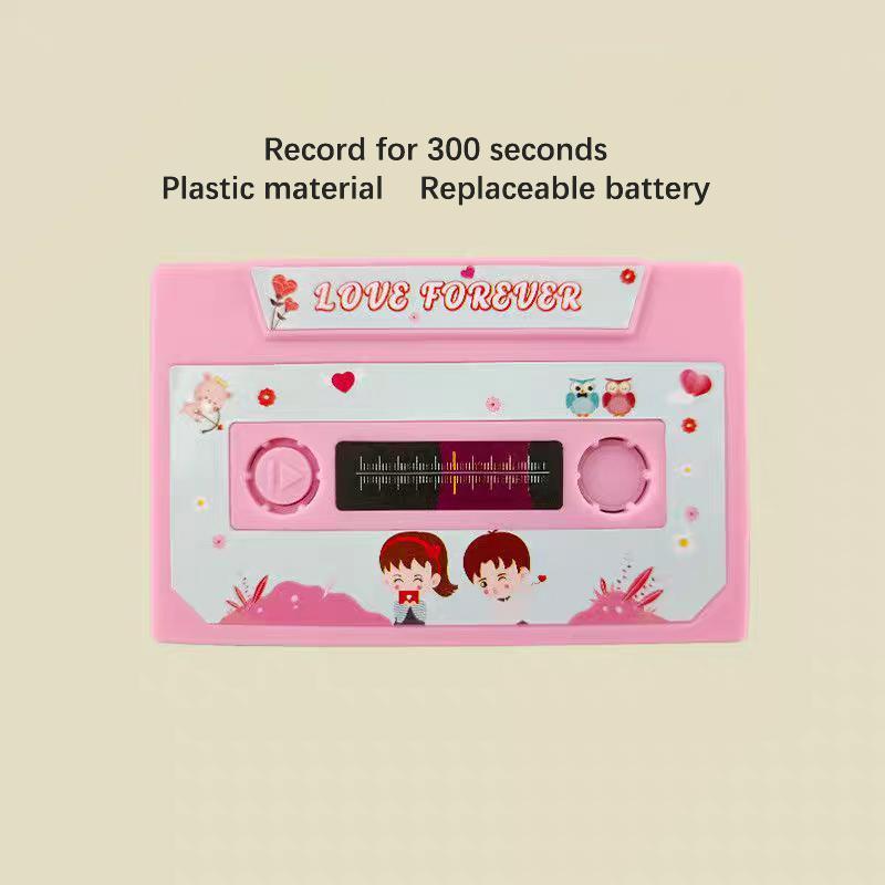 Запись голосовой открытки Поздравительная открытка Записываемая 300 секунд DIY Запись Музыкальная открытка День святого Валентина Годовщина День рождения Подарок