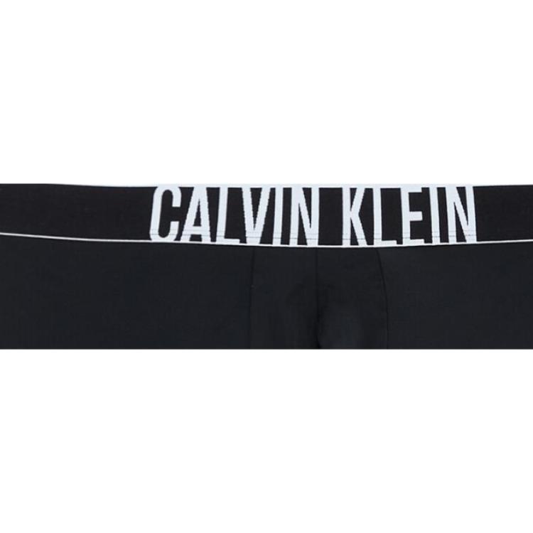 Calvin Klein Мужские боксеры с принтом, средней посадки, черные NB3837-UB1