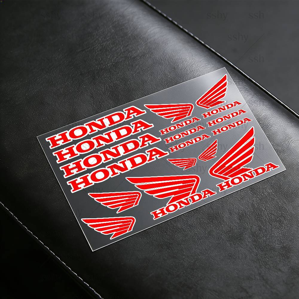 Для HONDA Наклейки Мото Наклейка Кузов Авто Бампер Окна Мотоцикл Ноутбук Стены Виниловая Наклейка Авто Тюнинг Аксессуары